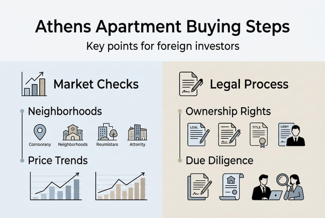 Infographic keys for Athens apartment investment
